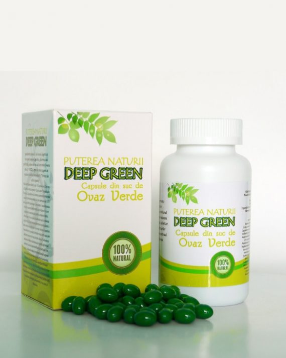 capsule ovaz verde cerasus produse naturiste