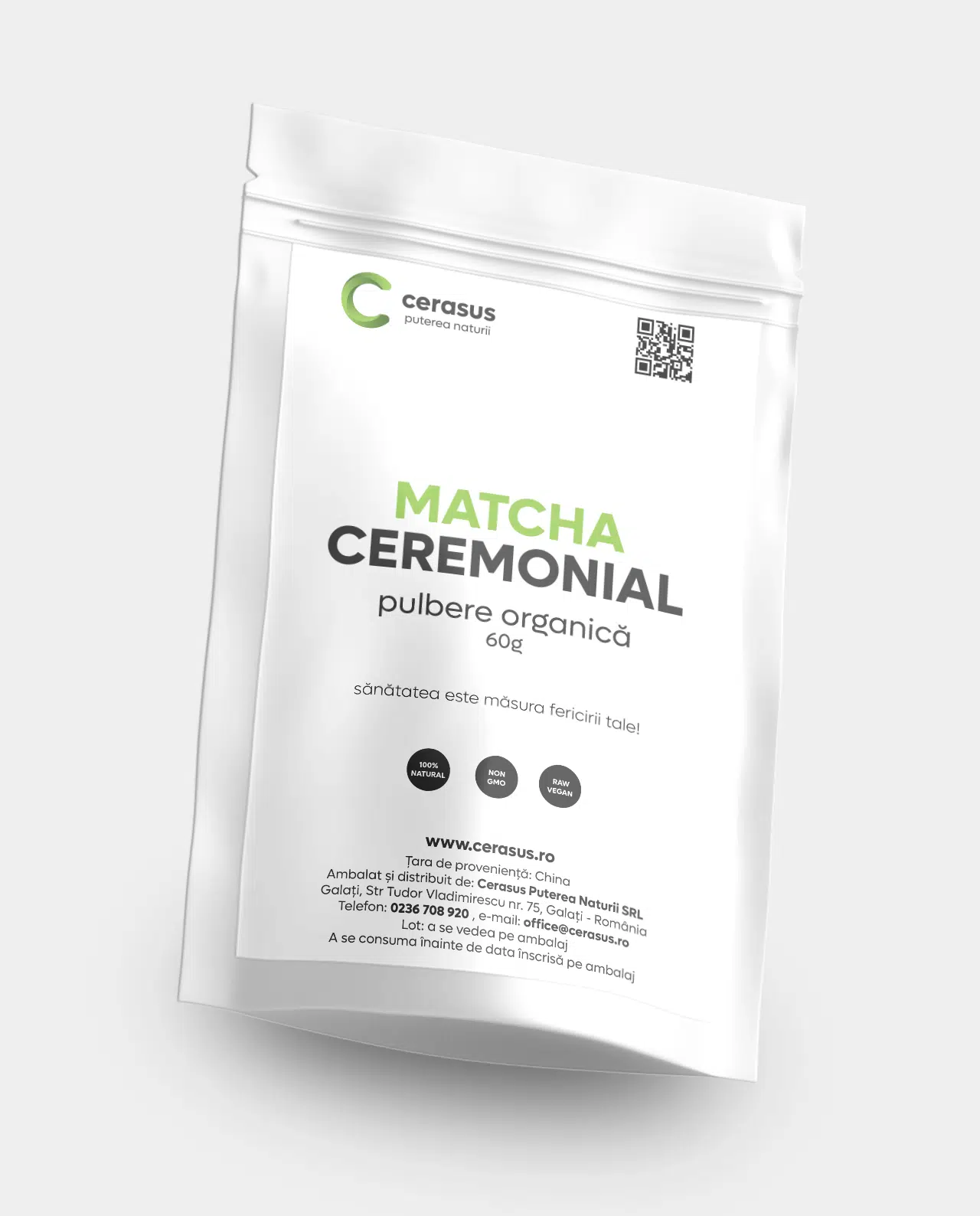 Matcha ceremonial - pulbere organică - imagine 2